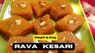 Rava Kesari Recipe - Hotel Style with Secret Tips, Tricks|Famous Kesari Bath Bangalore Hotel Style