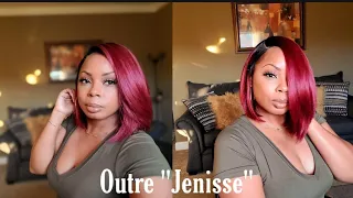 Outre Perfect Hairline Synthetic HD Lace Wig - JENISSE| Outre Jenisse| Detailed Install