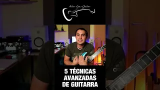 5 Técnicas Avanzadas de Guitarra Eléctrica 🎸