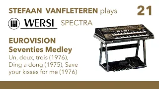 Eurovision Seventies Medley - Stefaan Vanfleteren / Wersi Spectra CD700
