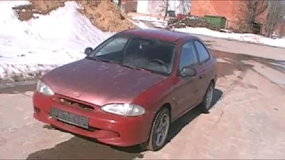 hyundai accent  (вишенка) серия первая- осмотр и ремонт по механике)