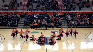 2019-2020 Idaho State University Dance Team-I love rock & roll