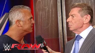 Shane McMahon schwört, WWE seinem Vater wegzunehmen: Raw, 28. März 2016