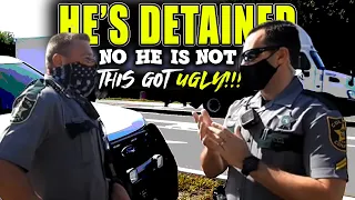 Cop Gets Owned By His CPL And The Citizen | This Man Meant Business | What Happened?!?