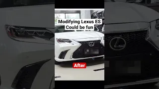 2013-2015 Lexus ES headlights bumper taillights replacement #modifiedcars #lexusclub #shorts #lexus