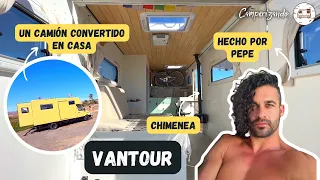 CAMIÓN casa 🚛🤩 con CHIMENEA Y GIMNASIO | VANTOUR de El Camión del Pepillo.