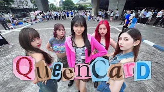 [KPOP IN PUBLIC] (G)I-DLE WORLD TOUR [I am FREE-TY] IN TAIPEI - QueenCard Dance Cover by KEYME