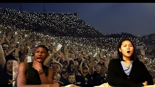 Best Atmospheres in College Football / Best Fans in Sports - COUPLE'S FIRST TIME REACTION