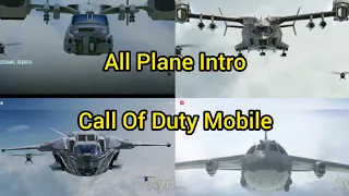 All Plane Intro Call Of Duty In Mobile