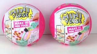 Mini Verse Make it Mini Food Blind Bags ~ DIY Resin Review & Tips