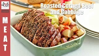 Roasted Corned Beef and Cabbage | Roti n Rice