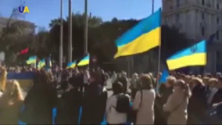Ukrainian Italians Gathered In Rome to Honor the Heavenly Hundred