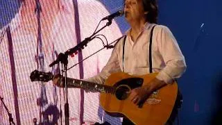 Paul McCartney Yesterday live at Liverpool Echo Arena 20th December 2011