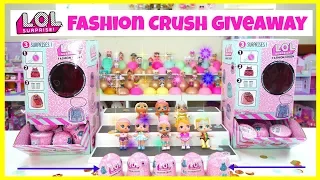 LOL Surprise Fashion Crush GIVEAWAY Series 4 Eye Spy Decoder Kids lol surprise Dolls Video