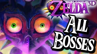 Majora's Mask 3D ALL BOSSES - How to Beat Twinmold, Gyorg & More (3DS)