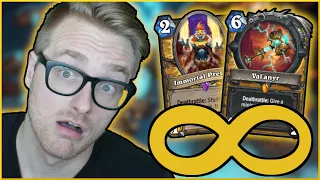 🚀 To INFINITY and BEYOND 🚀 (IMMORTAL PRELATE Quest Paladin) | Scholomance Academy | Wild Hearthstone