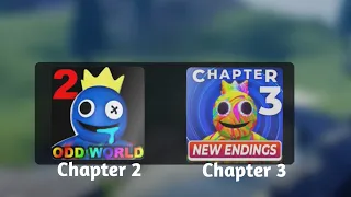 Rainbow Friends Chapter 2 Vs Rainbow Friends Chapter 3 Full Gameplay