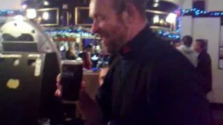 Downing a pint of Guinness in 3 seconds!