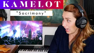 Kamelot "Sacrimony" ft. Alissa White-Gluz and Elize Ryd REACTION & ANALYSIS by Vocal Coach