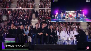 Itzy & Oneus & Heize & Wayv React To Twice Fancy 2019 Mama