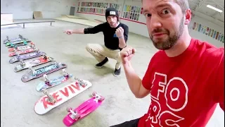 YOU MUST SKATE ALL THE BOARDS! / Game Of S.K.A.T.E.