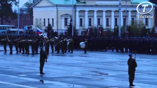 Сегодня в Туле прошла репетиция парада Победы