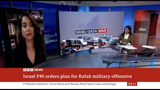 Noura Erakat Discusses Israel's Planned Ground Invasion of Rafah on BBC