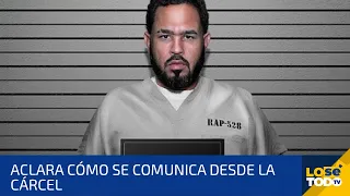 ¡ACABA CON LAS ESPECULACIONES! RAPHY PINA ACLARA CÓMO SE COMUNICA DESDE LA CÁRCEL