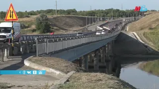 В Волгоградской области ремонтируют мост на федеральной трассе Р-228