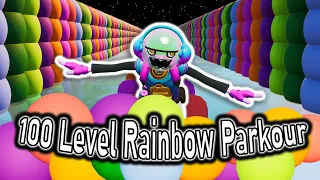 FORTNITE - 100 LEVEL RAINBOW PARKOUR