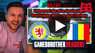 KOMPLETT BODENLOS 😂 ERKENNE DEN VEREIN an den FARBEN QUIZ mit GamerBrother 😂😂