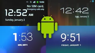 Old Stock Android Lock Screens!