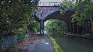 A Rainy London Walk along Regent’s Canal - Paddington to King’s Cross