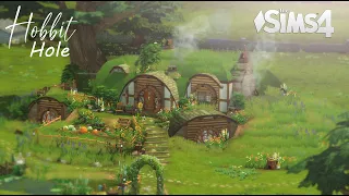 Hobbit Hole 🐇 Cozy Home (noCC) THE SIMS 4 | Stop Motion