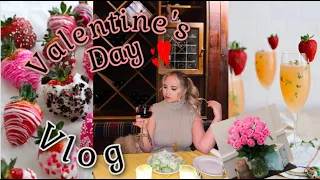 A Very Valentine's Day Vlog | GRWM, Brunch, Date Night, Jessii Vee's Birthday