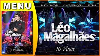 DVD Léo Magalhães  - 10 Anos Ao Vivo em Goiânia (2014) [Menu do DVD]