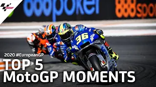 Top 5 MotoGP Moments | 2020 #EuropeanGP