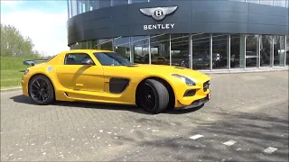 Mercedes SLS AMG Blackseries cold start