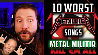 Metal Militia - 10 Worst Metallica Songs Over 10 Days