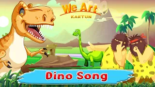 Dino Song Badannya Besar kakinya Kecil dan Bebek Berenang - Lagu Anak Indonesia // WE ART KARTUN
