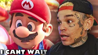 THE SUPER MARIO BROS: MOVIE Official Trailer (2023) [reaction]