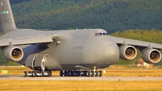 Training Day: C-130, C-5, KC-10, C-17 | 21x Military Aviation Planespotting Ramstein