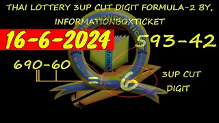 16-6-2024 THAI LOTTERY 3UP CUT DIGIT FORMULA-2 BY, INFORMATIONBOXTICKET.