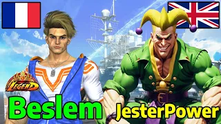 🎭STREET FIGHTER 6 ➥ Beslem (LUKE ルーク) VS. JesterPower (GUILE ガイル) MASTER LEGEND RANKS🎭