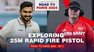 Olympic Shooting: 25m Rapid Fire Pistol Overview | Road To Paris 2024