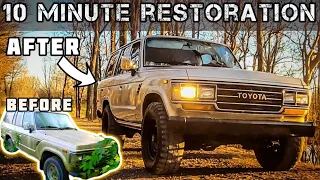 Bringing a Toyota Land Cruiser back from the GRAVE in 10 minutes