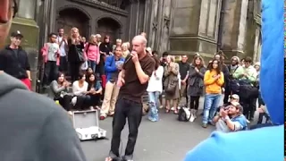 Dave Crowe Blows Speaker During Extreme Dubstep Beatboxing Performance