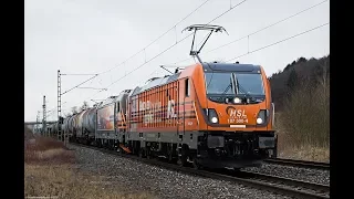 Güterverkehr auf der Frankenwaldbahn - Smartron, Railadventure, HSL, TXL uvm.