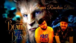 SUPER REACTION BROS REACT & REVIEW Beauty and the Beast US Official Trailer!!!!