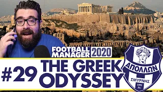 BIGGEST CLUB IN ATHENS! | Part 29 | THE GREEK ODYSSEY FM20 | Football Manager 2020